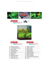EHEIM aquastyle 35 Gebruiksaanwijzing