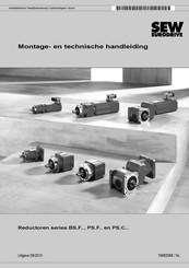 Sew Eurodrive BS F Series Installatie En Technische Handleiding