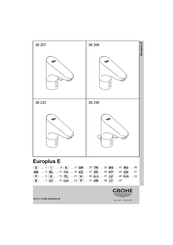 Grohe Europlus E 36 232 Handleiding