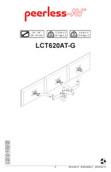 peerless-AV LCT620AT-G Handleiding