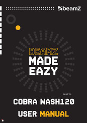 Beamz Cobra Wash120 Handleiding