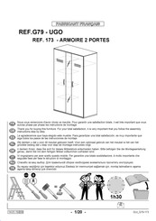 Gautier UGO G79 Montage-Instructies