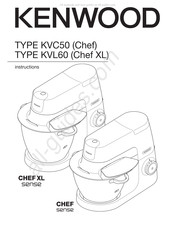 Kenwood Chef XL SENSE Handleiding