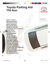 Toyota Parking Aid TPA Rear Handleiding Voor De Gebruiker