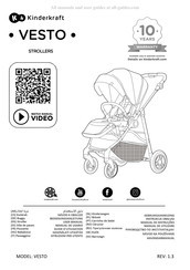 Kinderkraft VESTO Gebruiksaanwijzing