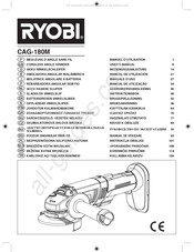 Ryobi CAG-180M Gebruikershandleiding