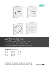 MEPA 421 134 Montagehandleiding