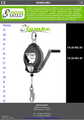 KRATOS SAFETY Olympe Handleiding