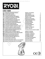 Ryobi CRO-180M Gebruikershandleiding