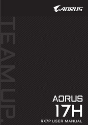 AORUS 17H Gebruikershandleiding
