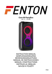 Fenton Core 80 Gebruiksaanwijzing