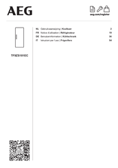 AEG TF9ZS181EC Gebruiksaanwijzing