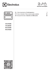 Electrolux CVLFE46K Gebruiksaanwijzing