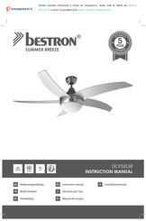 Bestron SUMMER BREEZE DCF52LSR Handleiding