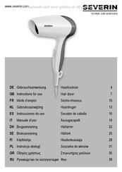 SEVERIN HT 0163 Gebruiksaanwijzing