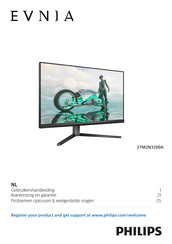 Philips EVNIA 27M2N3200A Handleiding