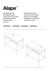 Alape WP.WF20.3 Montageaanwijzingen