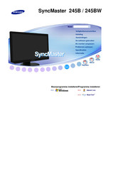 Samsung SyncMaster 245BW Handleiding