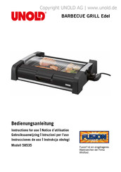 Unold 58535 Gebruiksaanwijzing