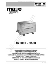 Mase Generators IS 9000 Gebruiks- En Onderhoudshandleiding