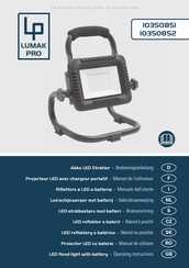 LUMAK PRO 10350852 Gebruiksaanwijzing