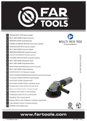 Far Tools MULTI REX 900 Originele Instructies