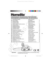 Homelite HCS4245A Gebruikershandleiding