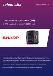 Sharp PS-919 Handleiding