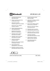 EINHELL 34.132.47 Originele Handleiding