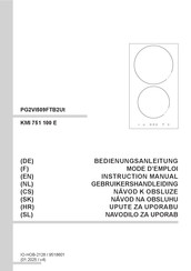 Amica KMI 751 100 E Gebruikershandleiding