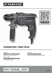 Parkside 336948 2001 Vertaling Van De Originele Gebruiksaanwijzing