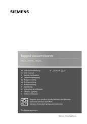 Siemens VSZ4 Series Gebruiksaanwijzing