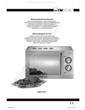 Clatronic MWG 756 E Gebruiksaanwijzing