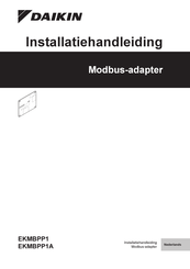 Daikin EKMBPP1A Installatiehandleiding