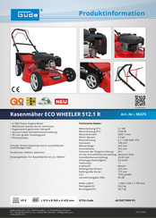 Gude Eco Wheeler 512.1 R Vertaling Van De Originele Gebruiksaanwijzing