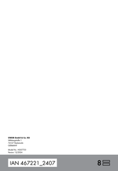 SilverCrest 467221 2407 Bedienings- En Veiligheidsinstructies