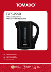 tomado TWK1700B Gebruiksaanwijzing