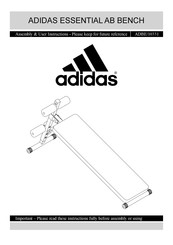 Adidas ADBE/10331 Gebruikersinformatie
