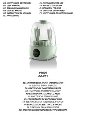 CANGAROO VERDE DQ-X03 Handleiding