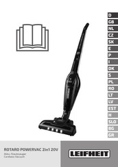 Leifheit ROTARO POWERVAC 2in1 20V Handleiding