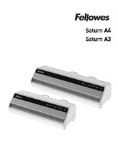 Fellowes Saturn A3 Handleiding