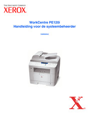 Xerox WorkCentre PE120i Handleiding