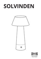 IKEA SOLVINDEN Handleiding