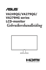ASus VA279QG Series Gebruikershandleiding