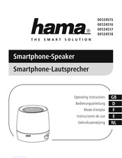 Hama 00124516 Gebruiksaanwijzing