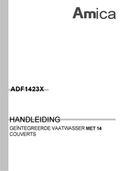 Amica ADF1423X Handleiding