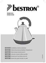 Bestron DHQ1018 Handleiding