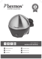 Bestron COPPER COLLECTION AEC1000CO Handleiding
