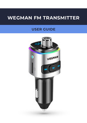 WEGMAN WG-FM01 Gebruikershandleiding