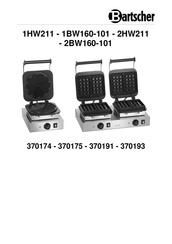 Bartscher 1HW211 Originele Gebruiksaanwijzing